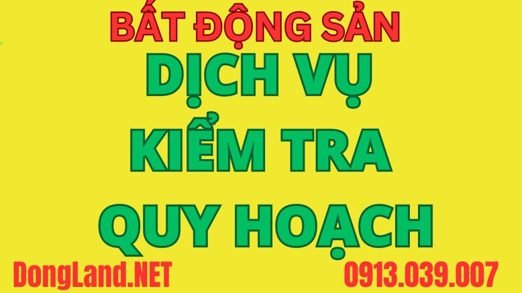 Kiểm tra quy hoạch tại huyện hóc môn tphcm